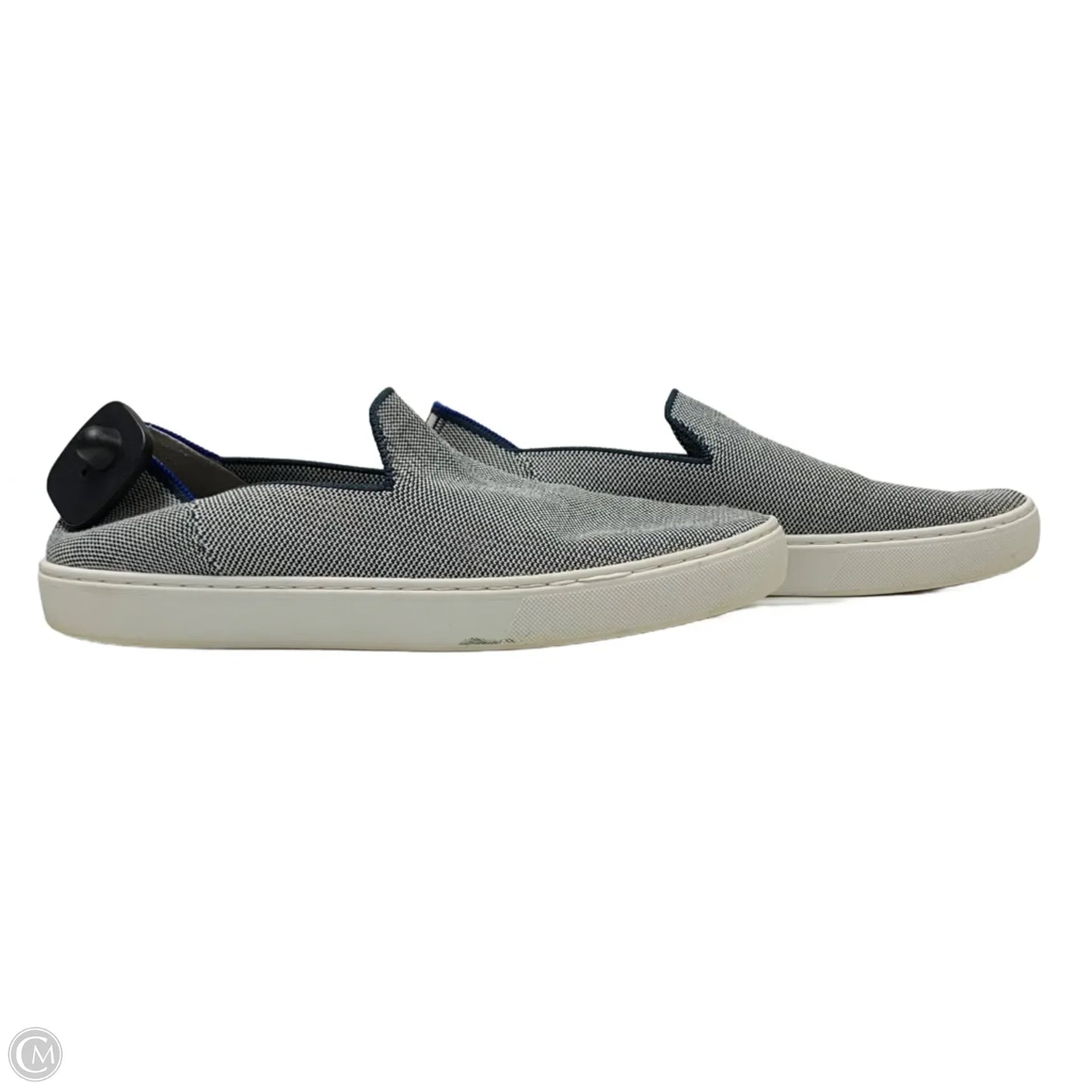 Shoes Flats By Rothys In Blue & White, Size: 10.5