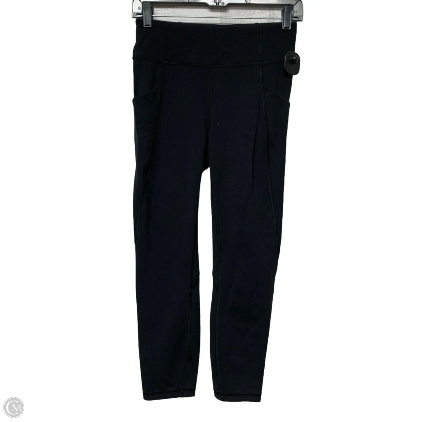 Athletic Leggings Capris By Lululemon In Black, Size: S