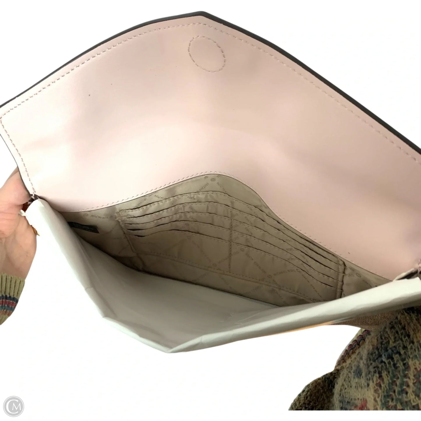 Clutch Designer By Michael Kors, Size: Large