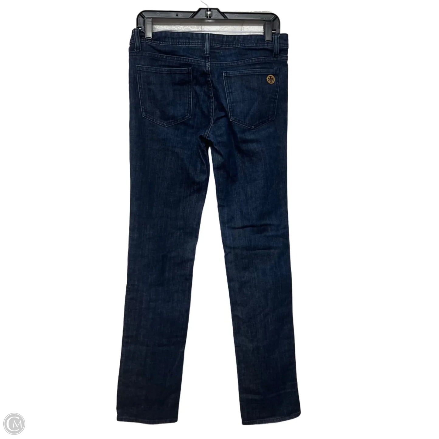 Jeans Designer By Tory Burch In Blue Denim, Size: 4