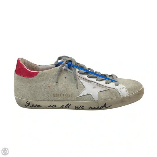 Shoes Luxury Designer By Golden Goose In Grey, Size: 8