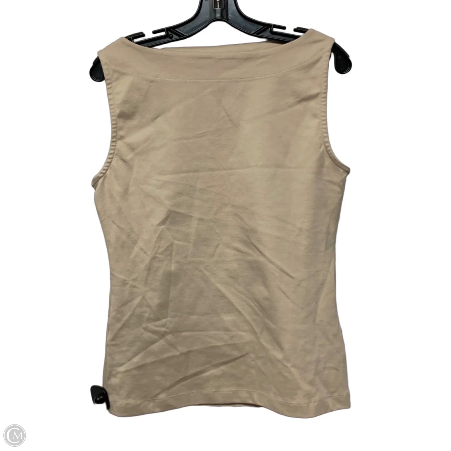 Top Sleeveless By Anthropologie In Tan, Size: M