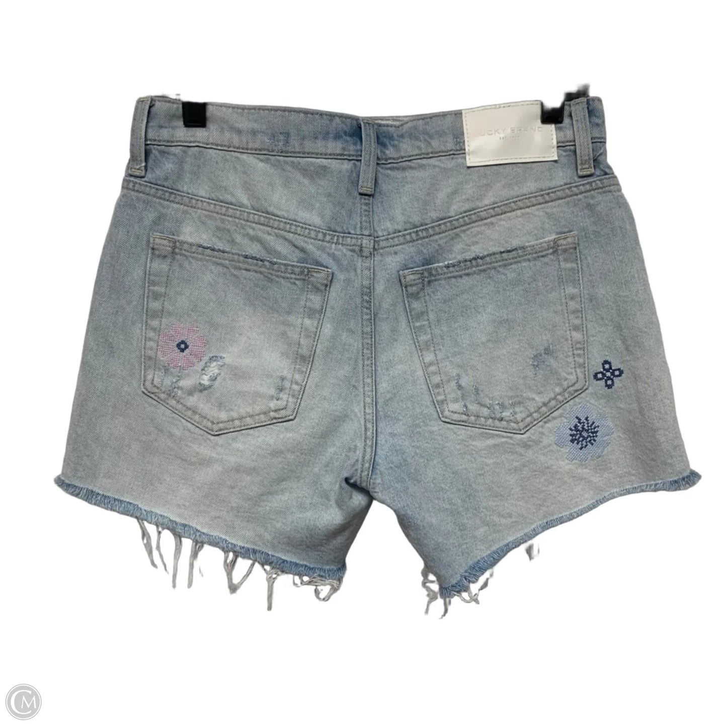 Shorts By Lucky Brand In Blue Denim, Size: 4