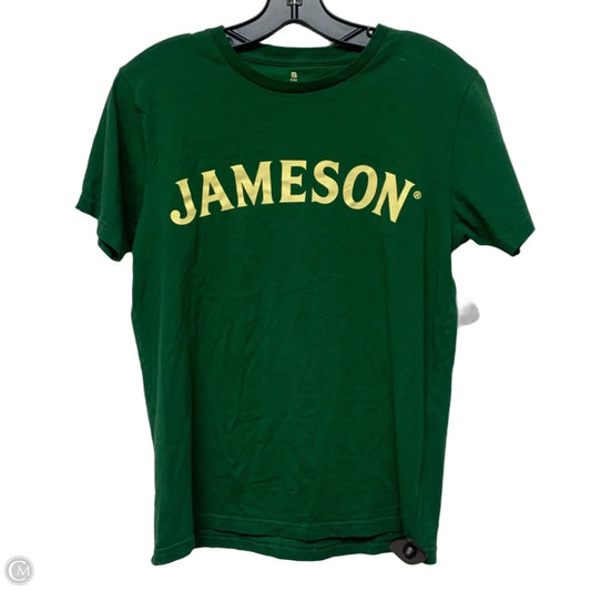 Top Short Sleeve By Jameson In Green, Size: S