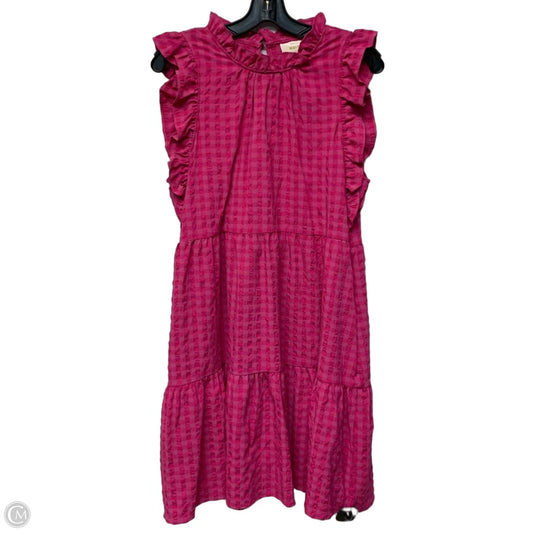 Dress Casual Short By Maeve In Pink, Size: L