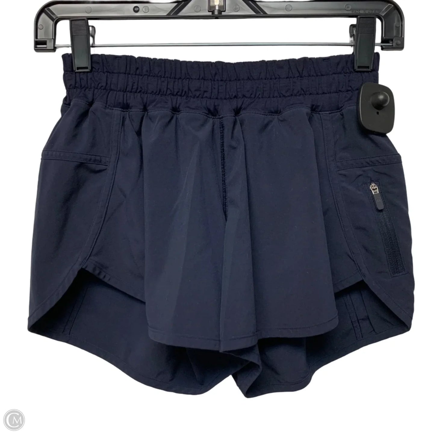 Athletic Shorts By Lululemon In Navy, Size: S