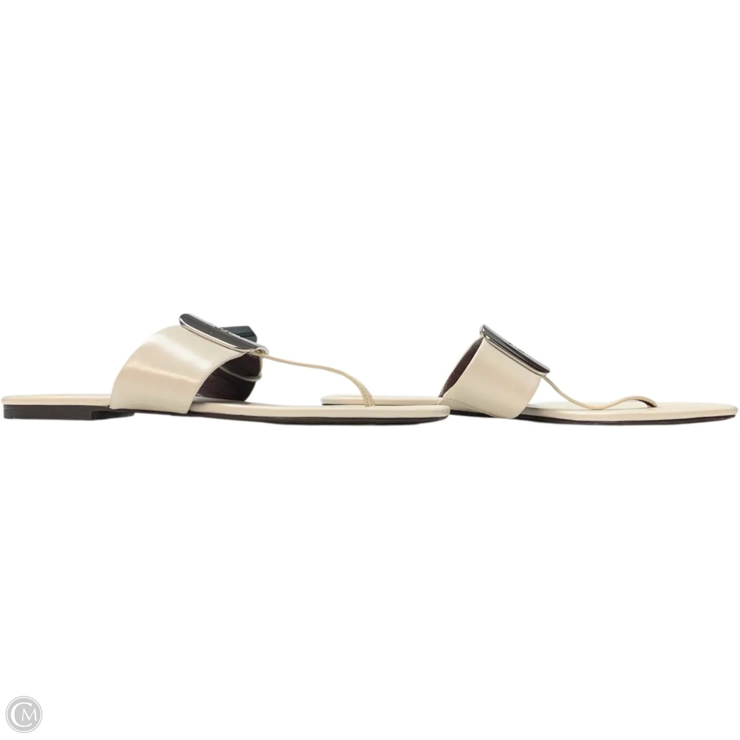 Sandals Designer By Tory Burch In White, Size: 7