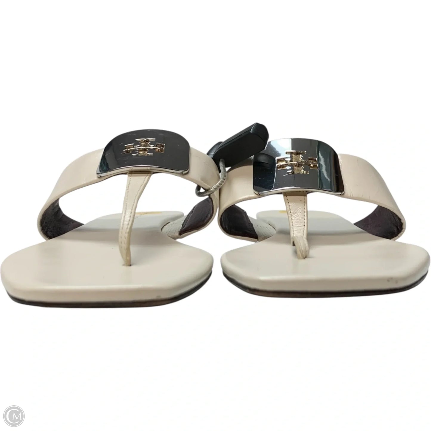 Sandals Designer By Tory Burch In White, Size: 7