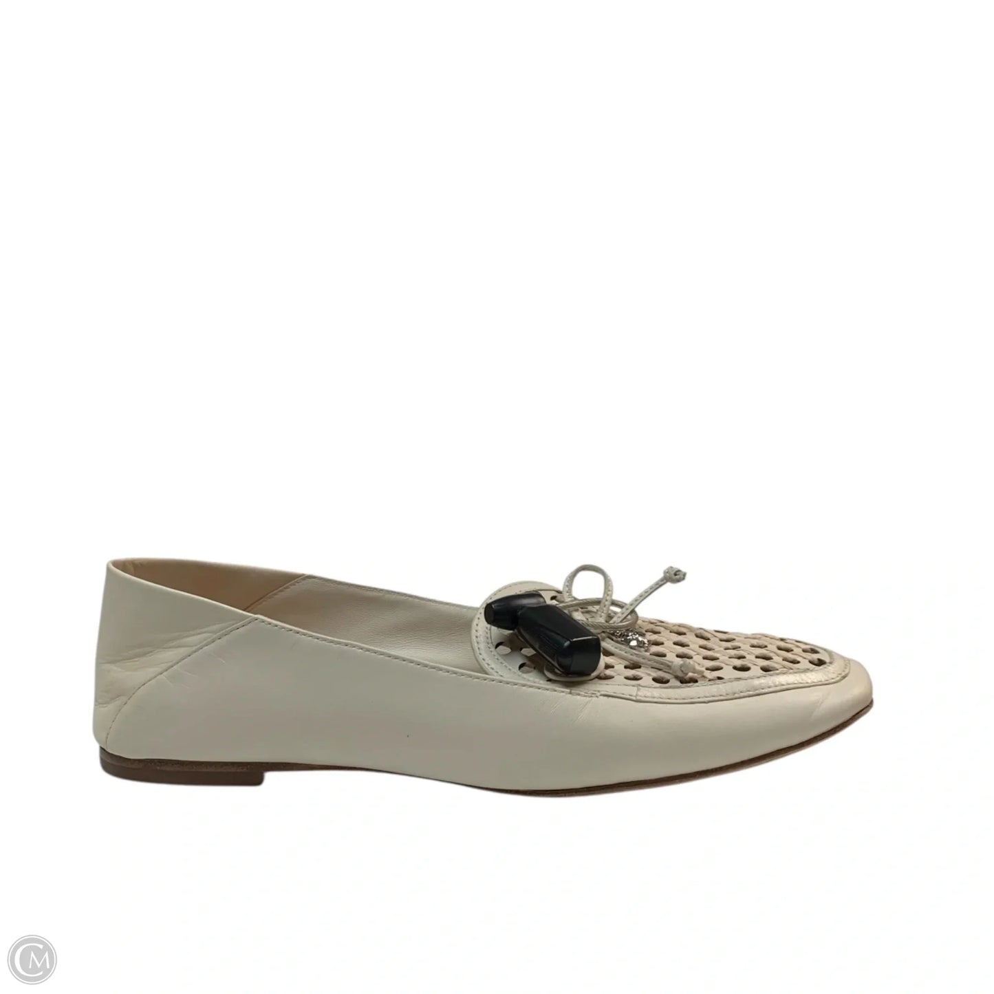 Shoes Designer By Tory Burch In Ivory, Size: 9