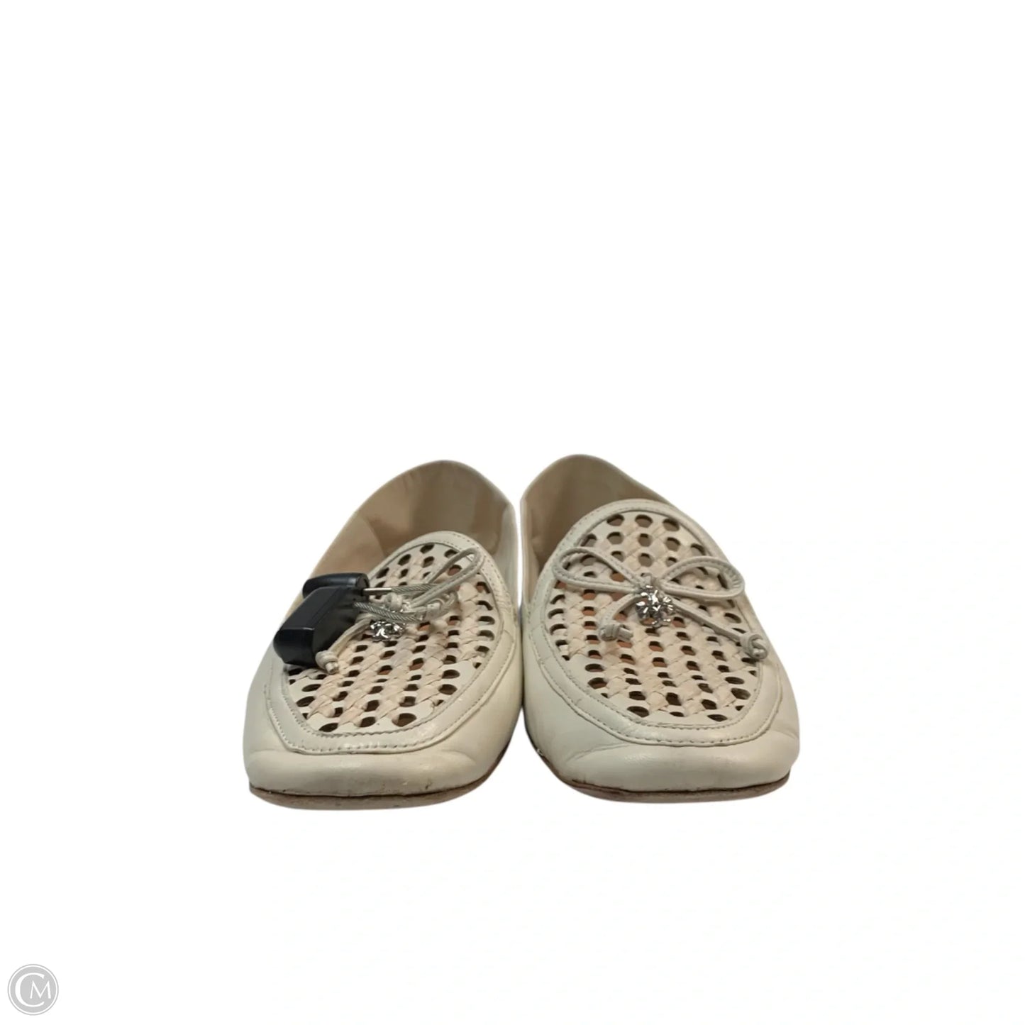 Shoes Designer By Tory Burch In Ivory, Size: 9