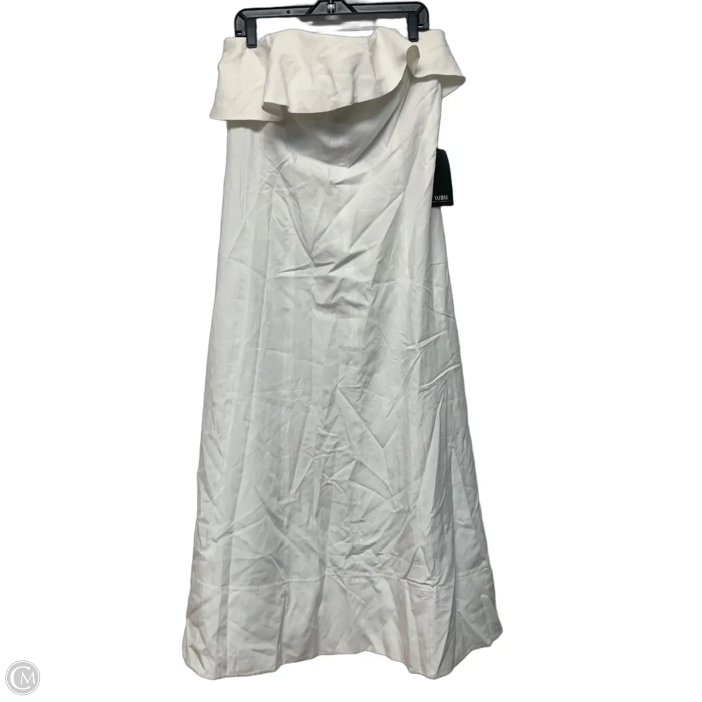 Dress Party Long By White House Black Market In White, Size: L