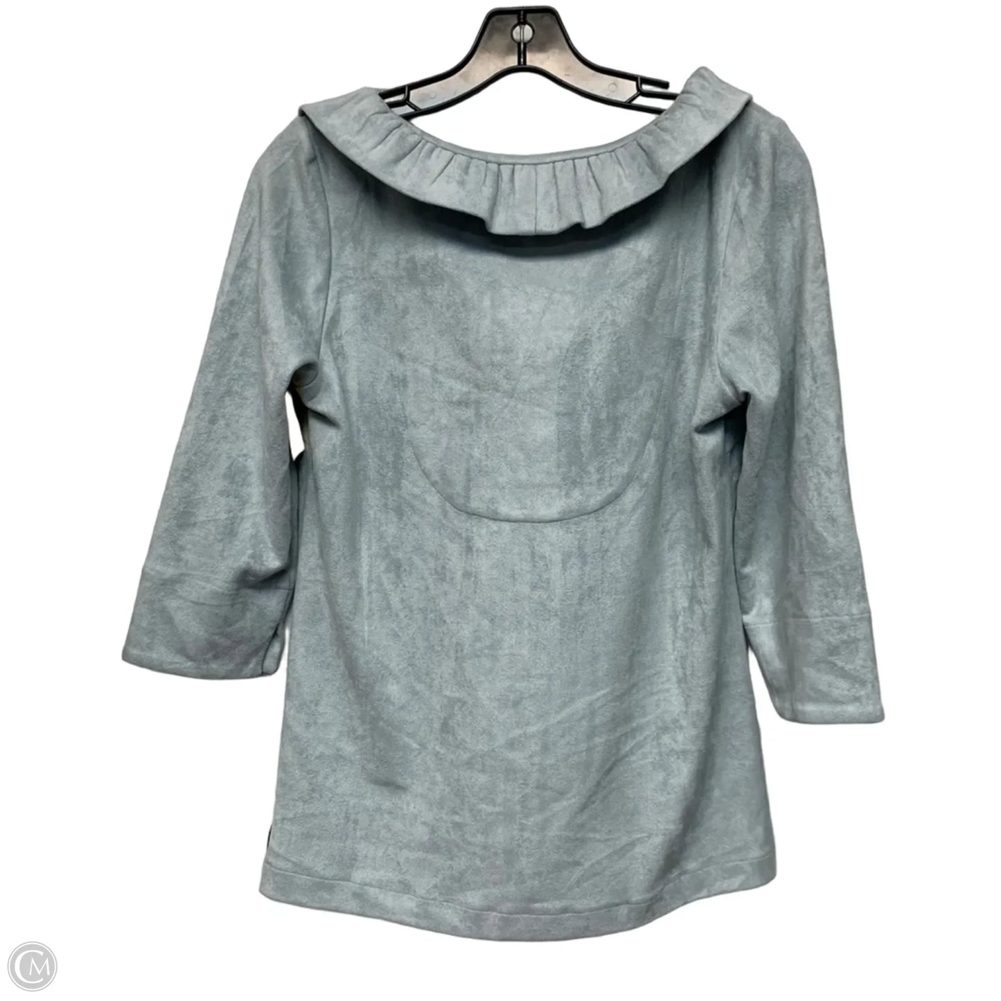 Top Long Sleeve By Gretchen Scott In Grey, Size: Xs