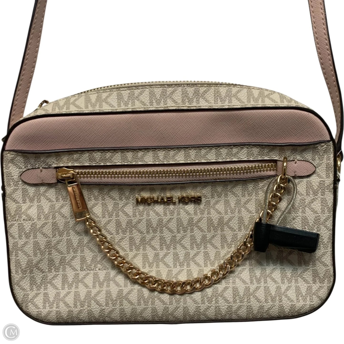 Crossbody Designer By Michael Kors, Size: Medium