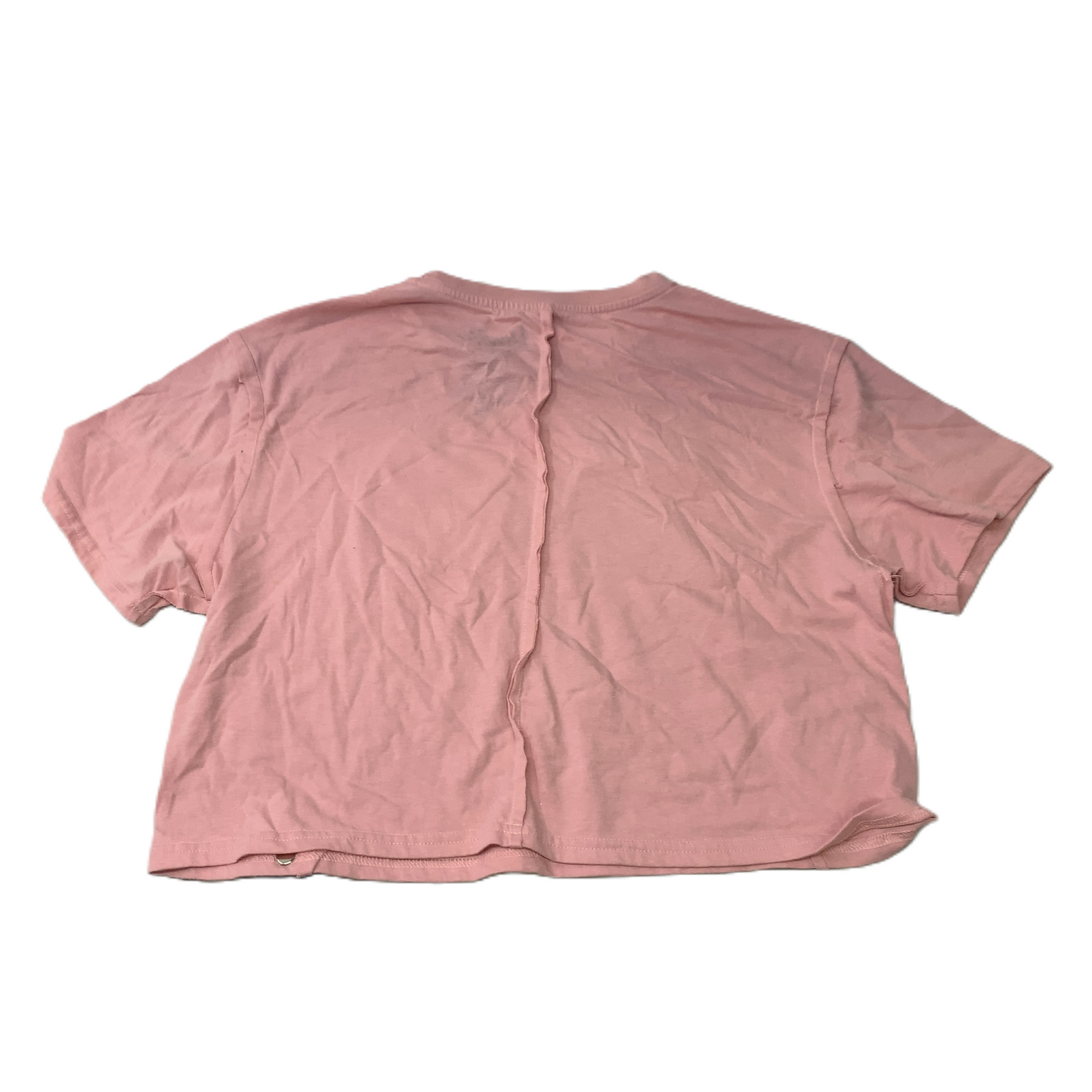 Pink  Top Short Sleeve By Barbie  Size: M