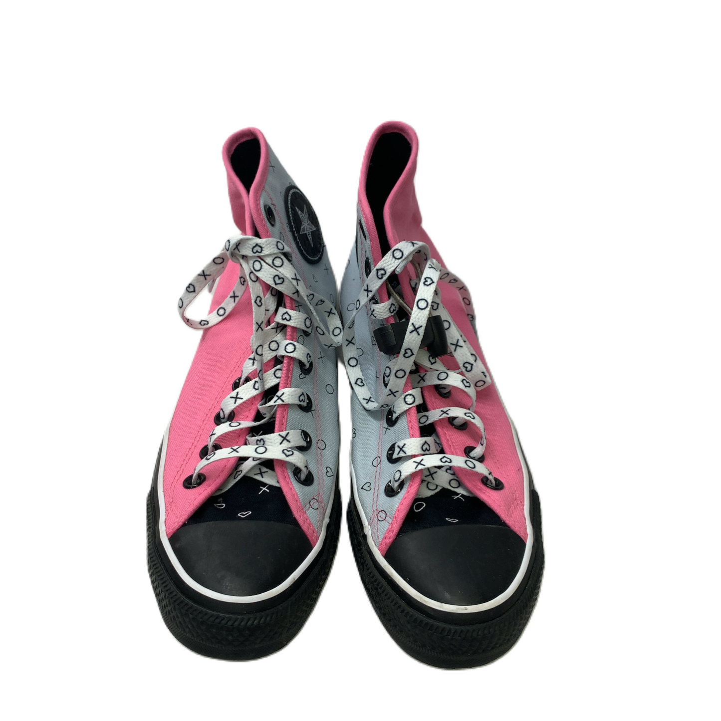 Grey & Pink  Shoes Sneakers By Converse  Size: 9