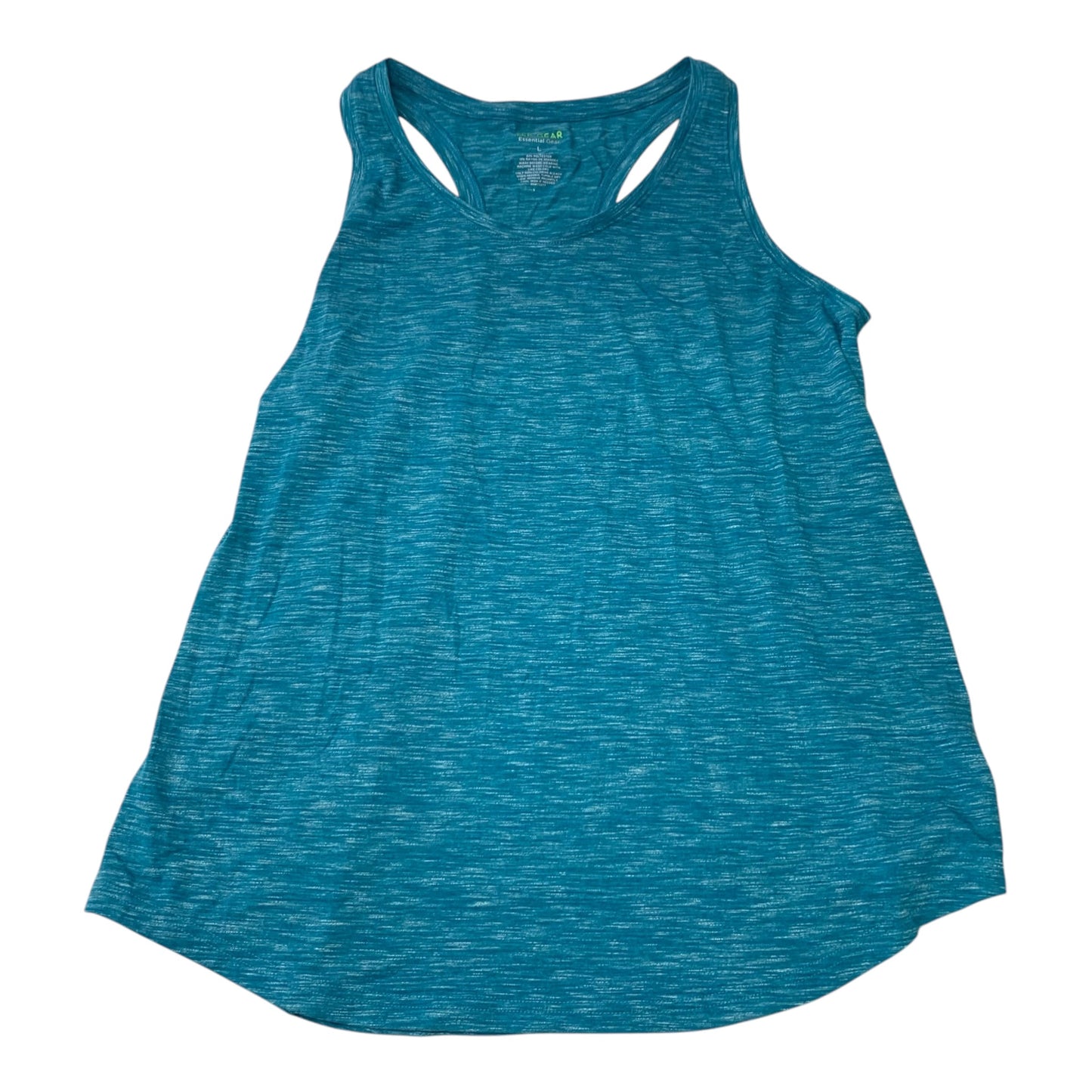 Athletic Tank Top By Tek Gear In Blue, Size: L