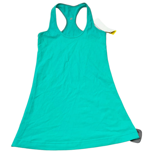 Athletic Tank Top By Lululemon In Green, Size: S