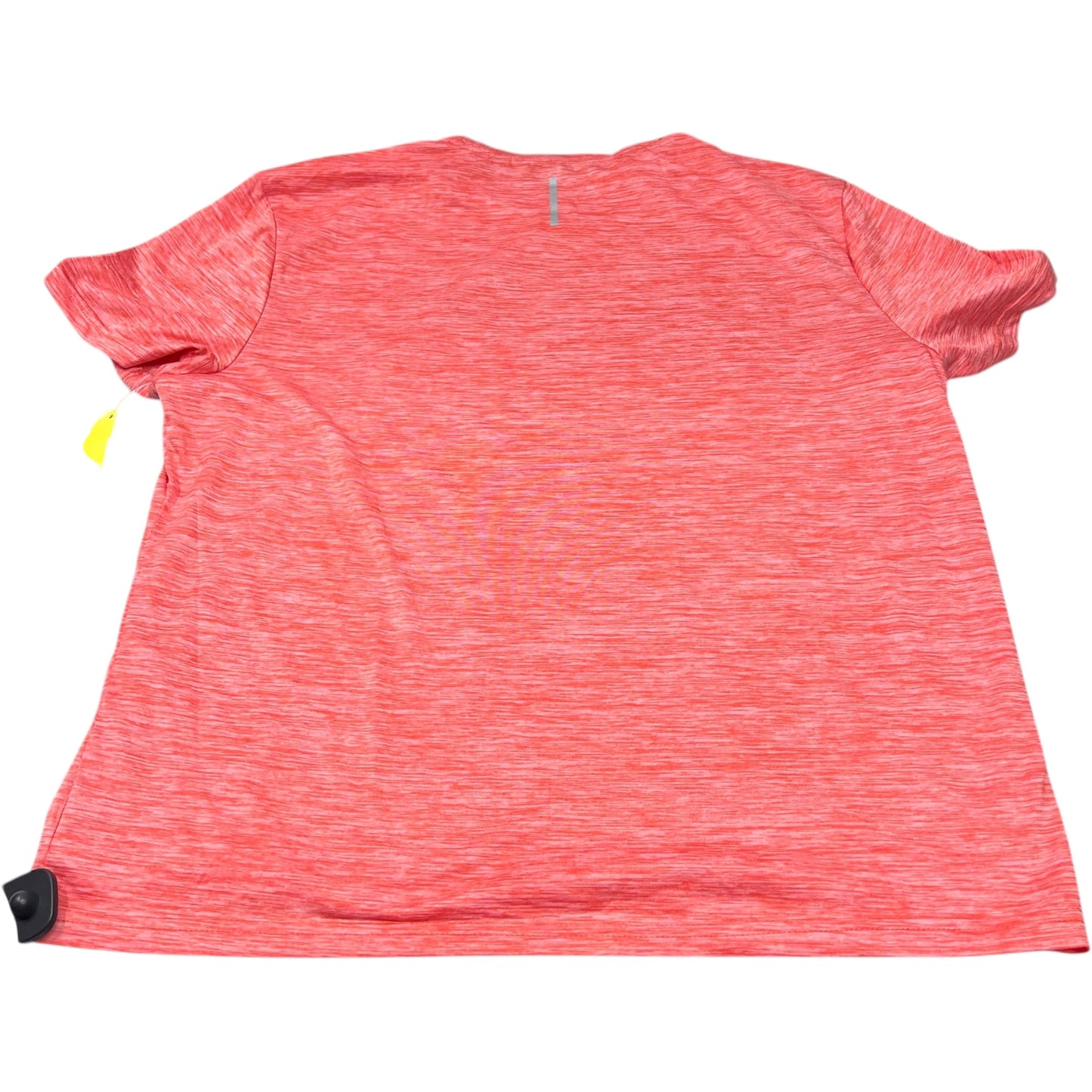 Athletic Top Short Sleeve By Zelos In Orange, Size: Xl