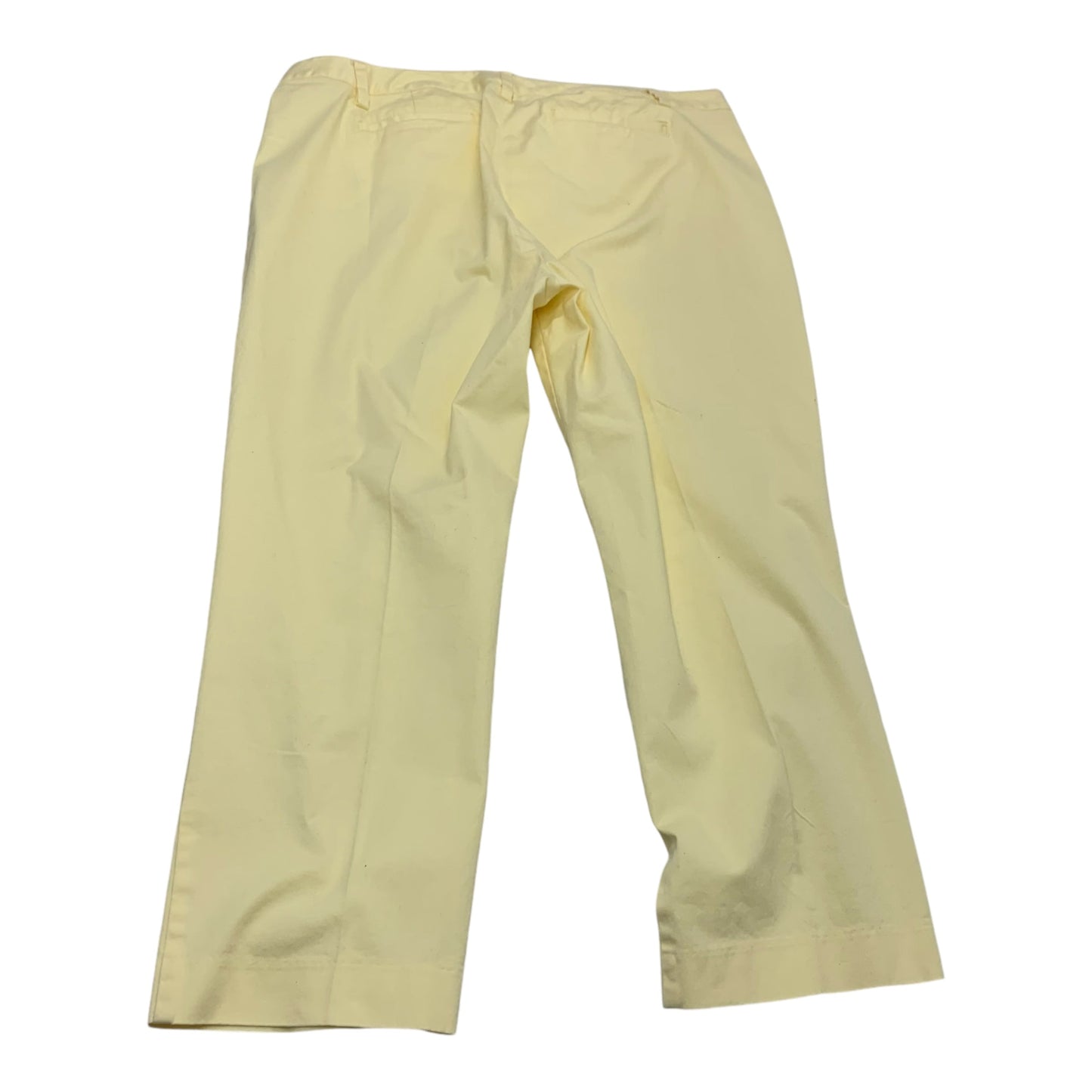 Pants Other By Lands End In Yellow, Size: 16