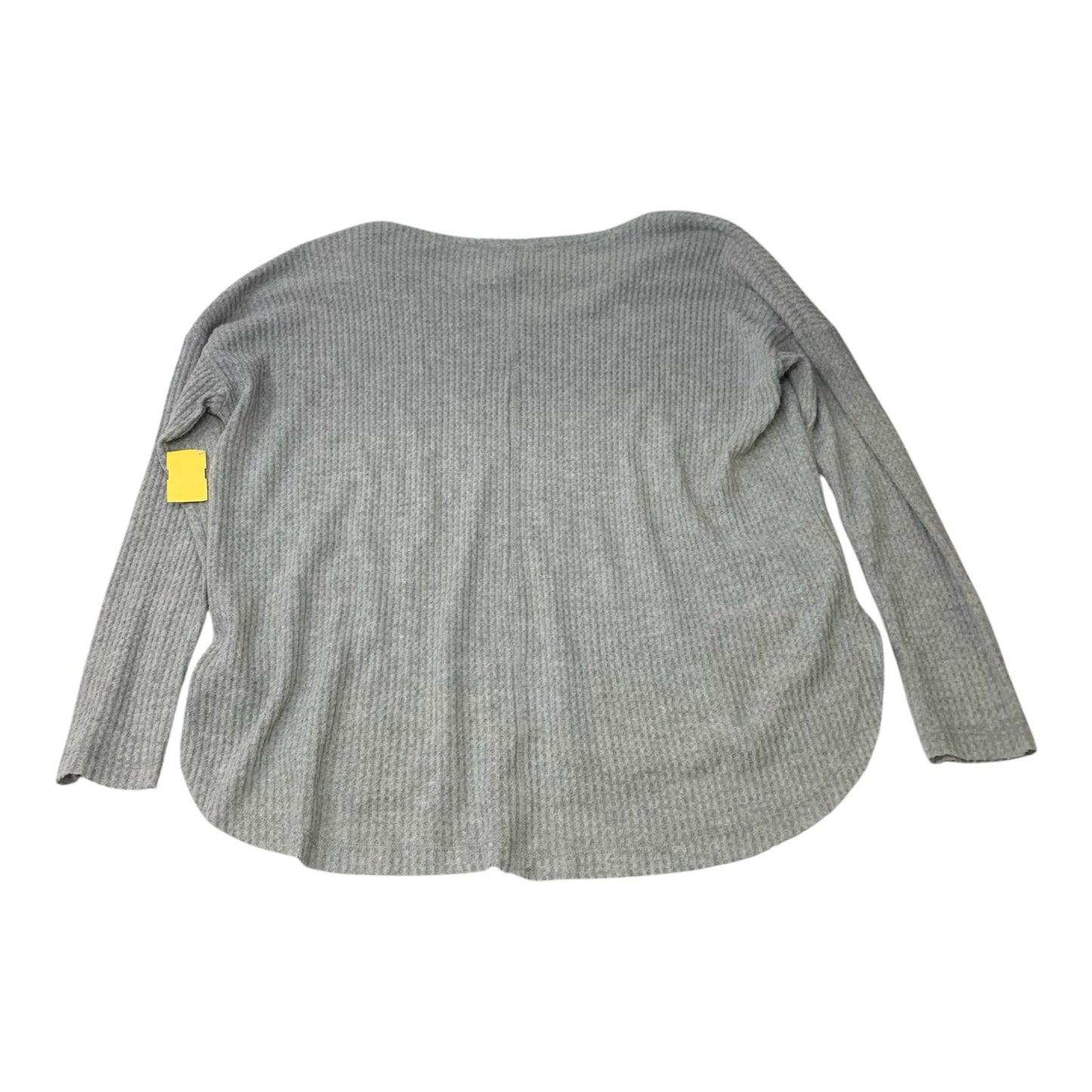 Top Long Sleeve Basic By Wild Fable In Grey, Size: M