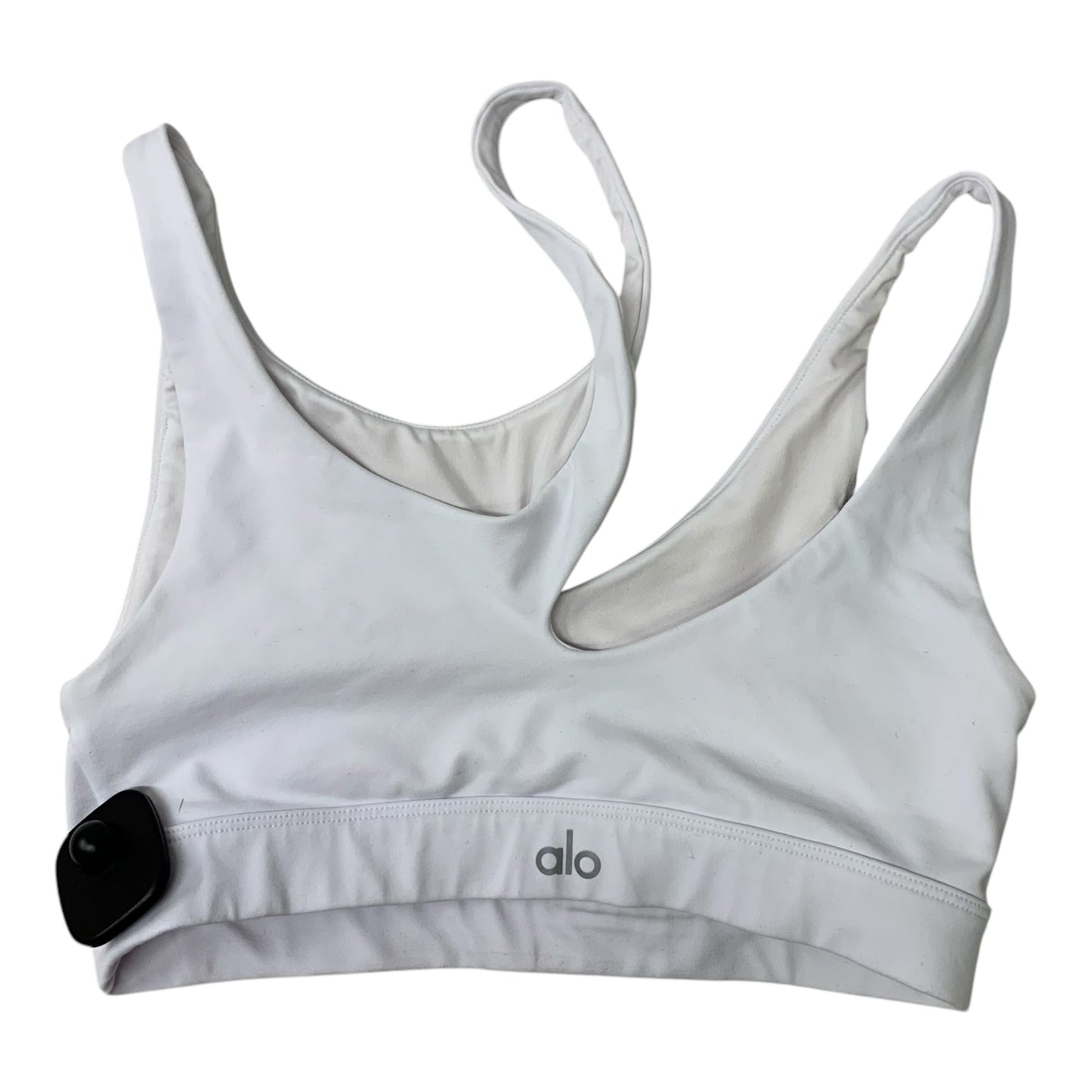 Athletic Bra By Alo In White, Size: Xs