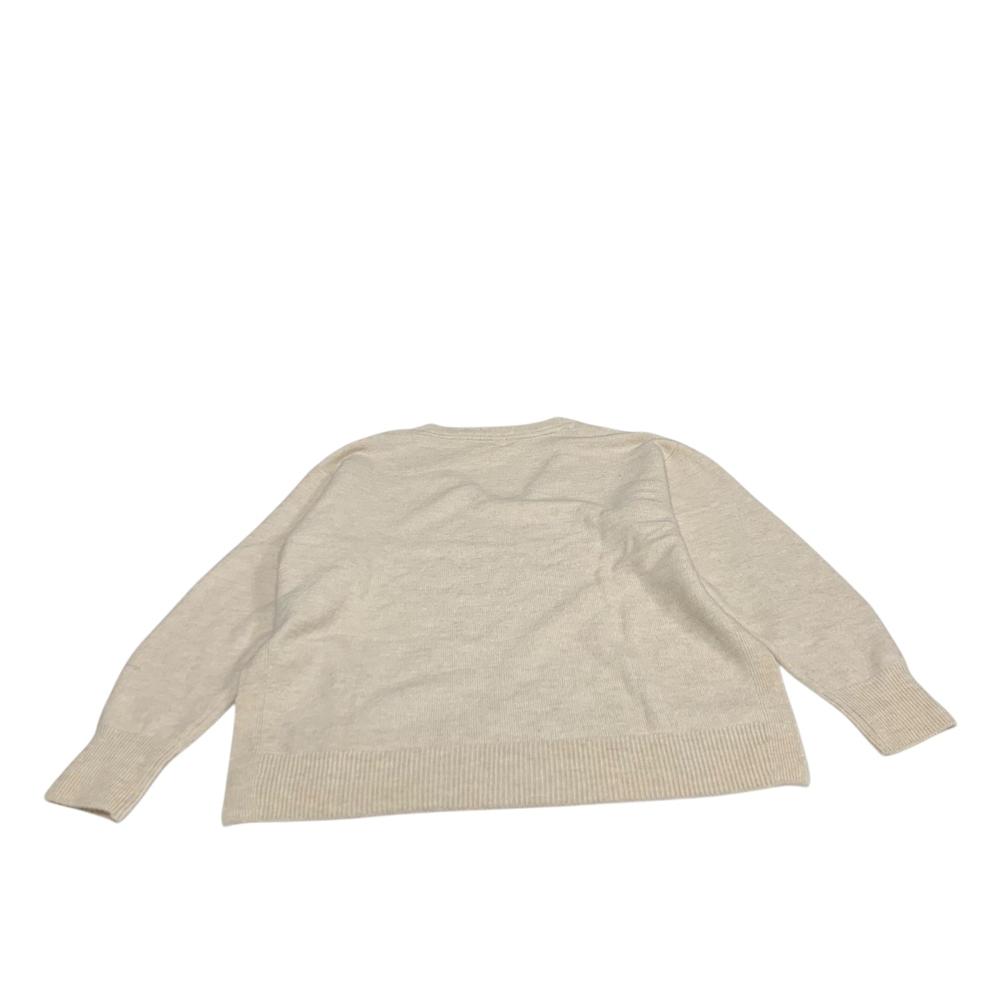 Sweater By H&m In Cream, Size: S