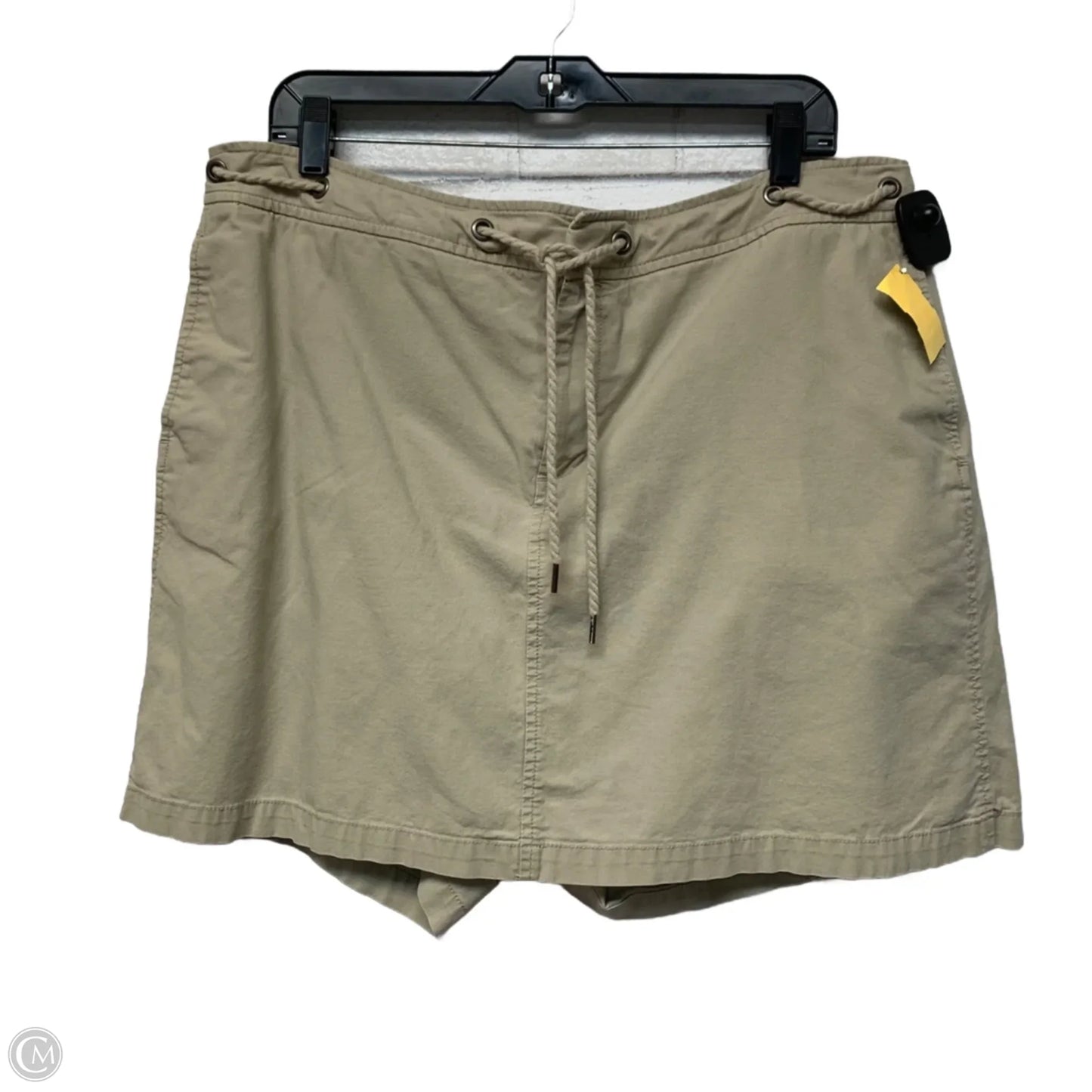 Skort By Dockers In Tan, Size: 1x