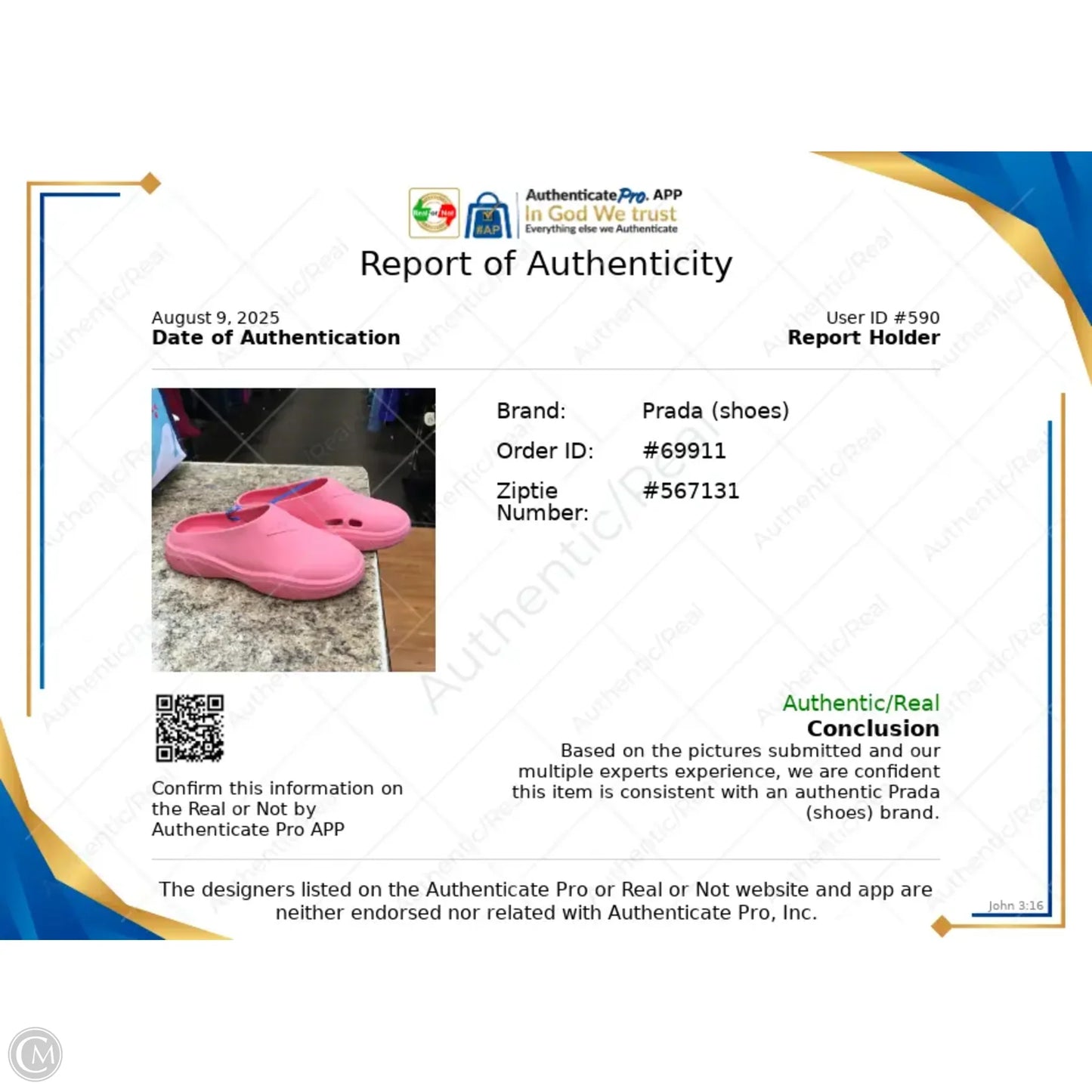 Shoes Luxury Designer By Prada In Pink, Size: 6