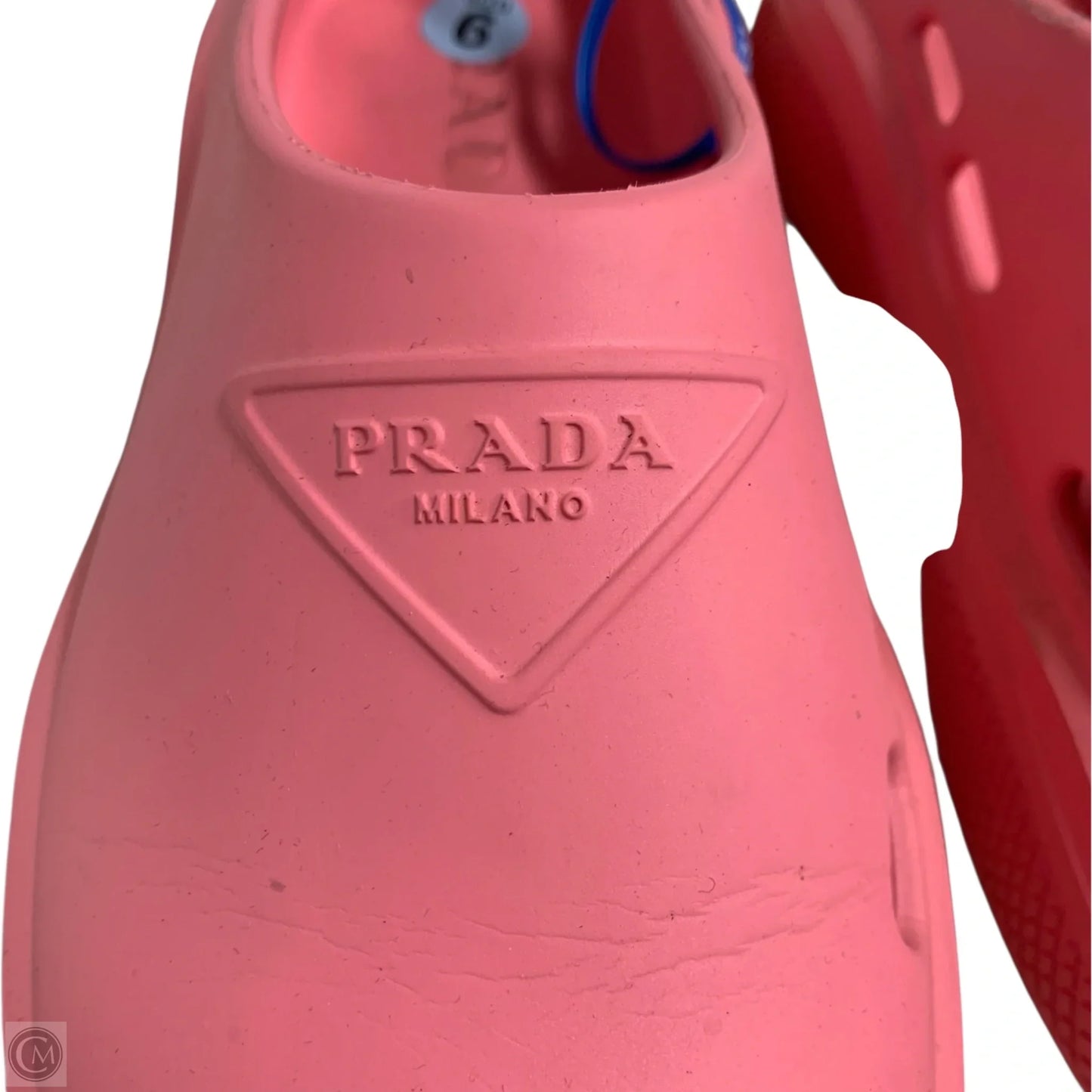 Shoes Luxury Designer By Prada In Pink, Size: 6