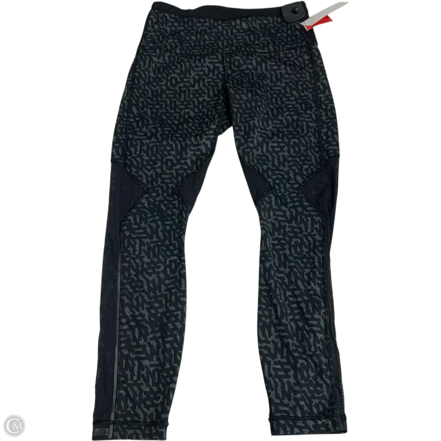 Athletic Leggings By Lululemon In Grey, Size: M