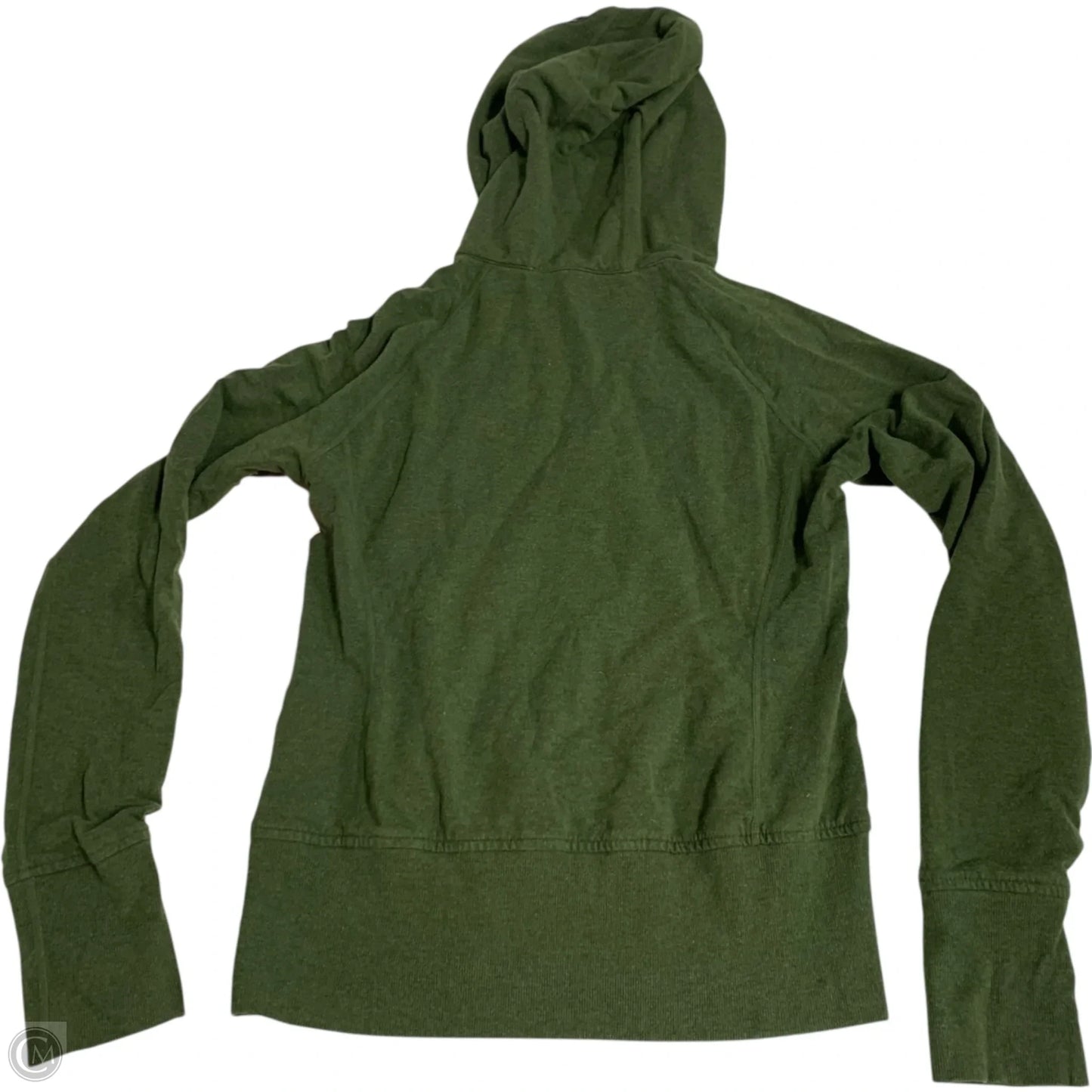 Athletic Jacket By Lululemon In Green, Size: S