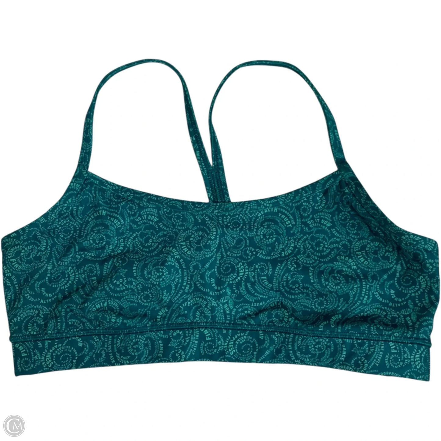 Athletic Bra By Lululemon In Blue, Size: M