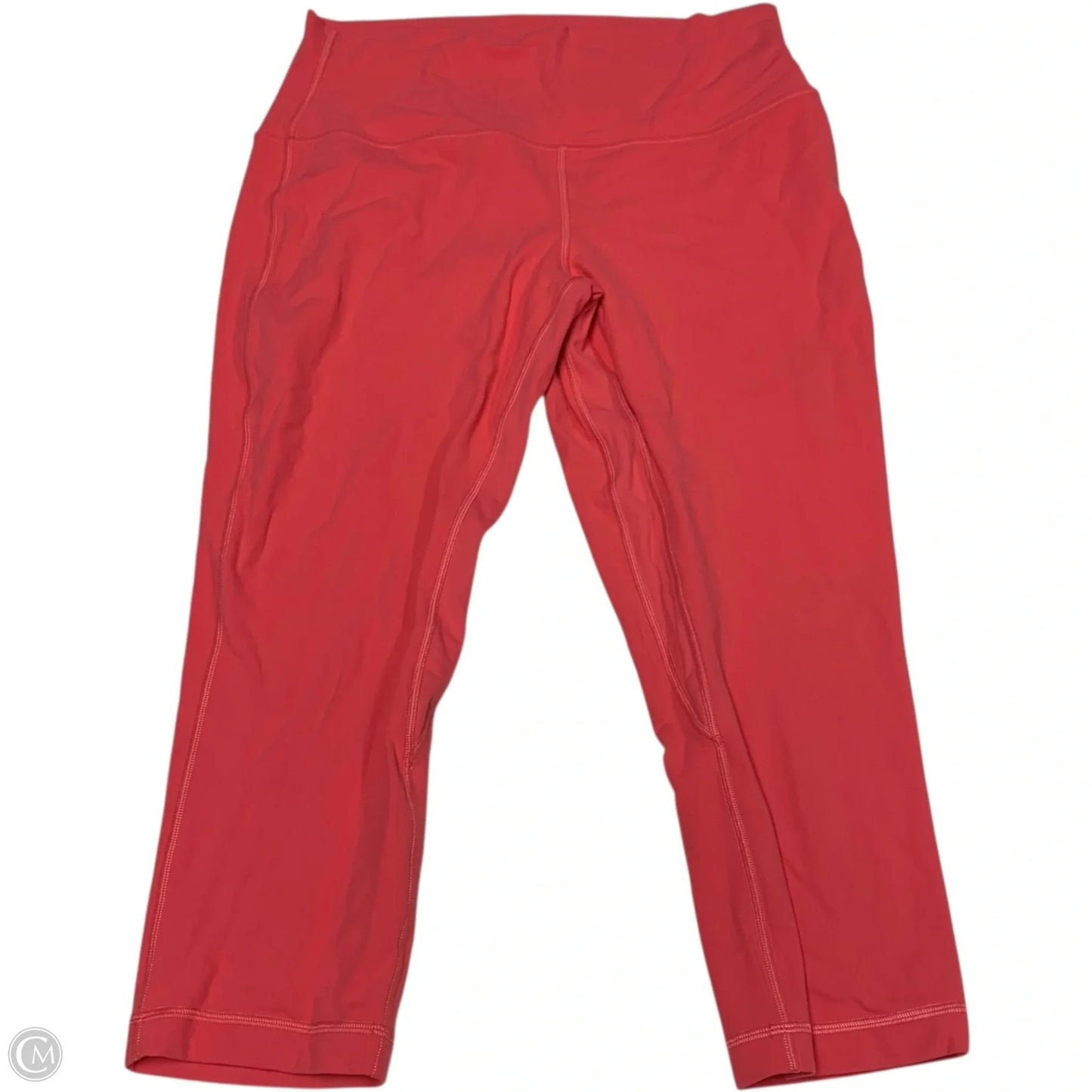 Athletic Leggings By Lululemon In Pink, Size: L