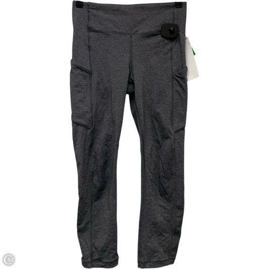 Athletic Leggings By Lululemon In Grey, Size: S