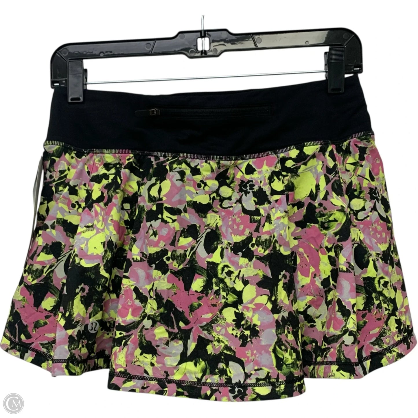 Athletic Skort By Lululemon In Yellow, Size: S