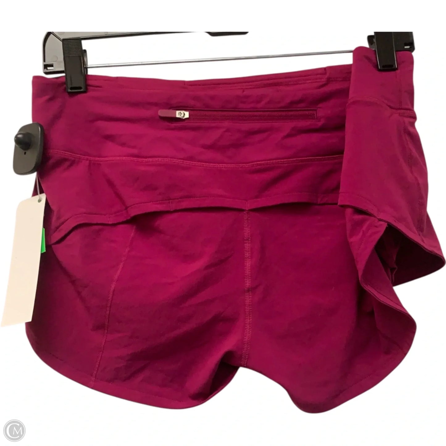 Athletic Shorts By Lululemon In Pink, Size: M