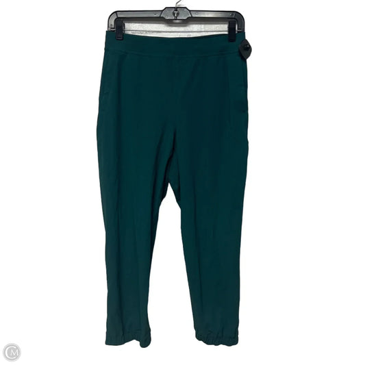 Athletic Capris By Lululemon In Green, Size: S