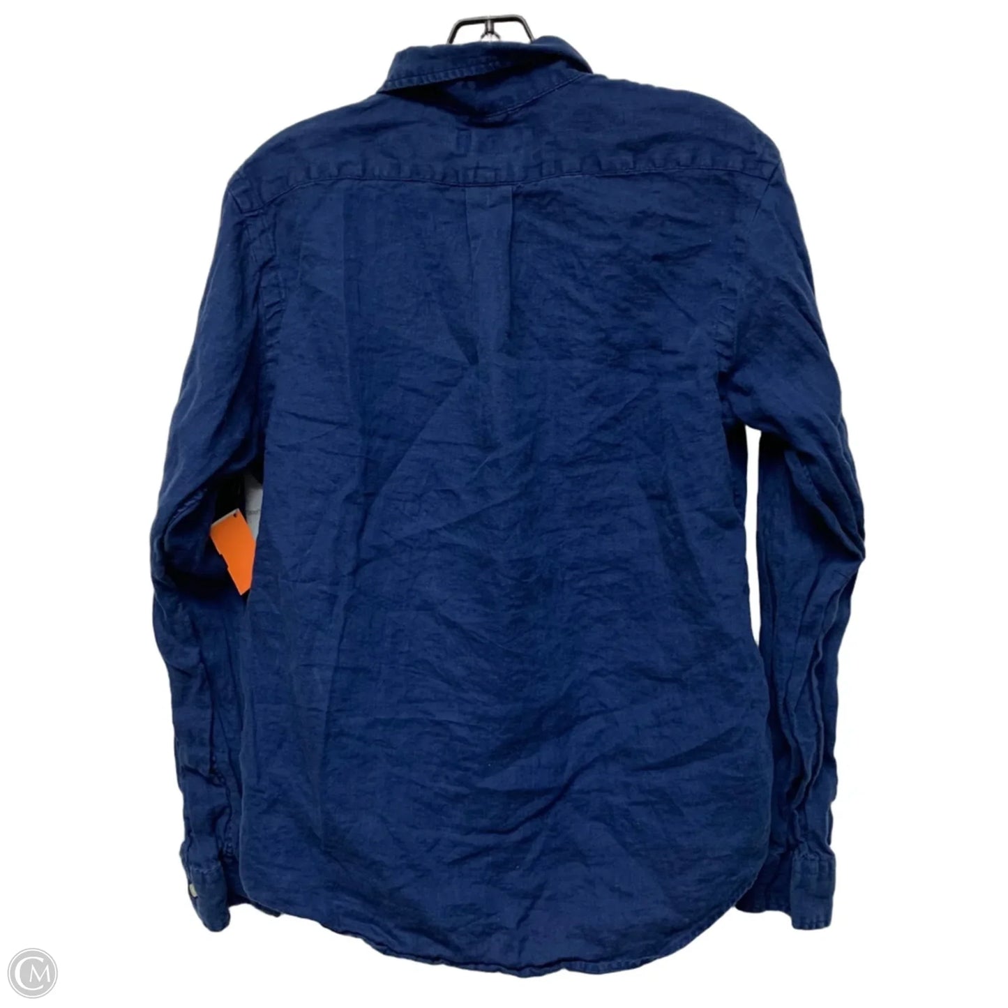 Top Long Sleeve By Polo Ralph Lauren In Blue, Size: S