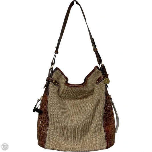 Handbag Designer By Brahmin, Size: Large