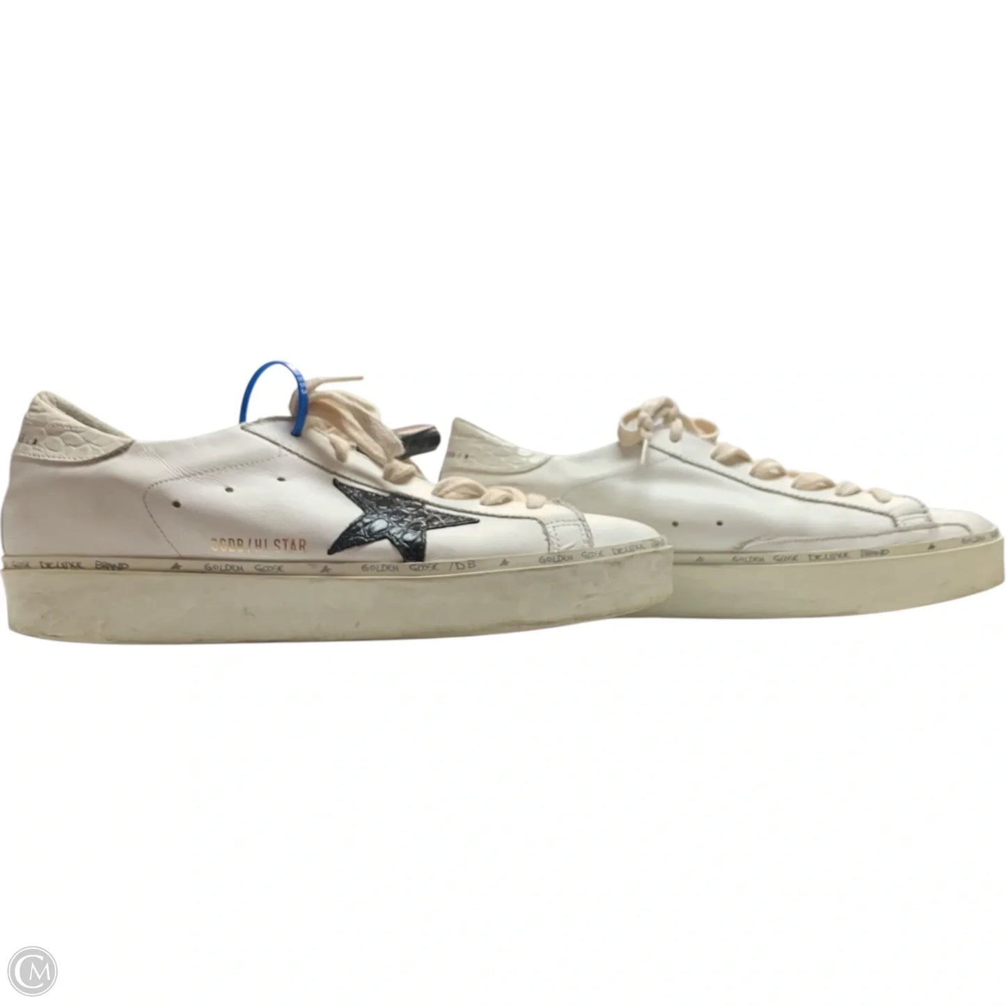 Shoes Luxury Designer By Golden Goose In White, Size: 11