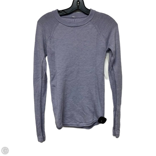 Sweater By Lululemon In Purple, Size: Xs