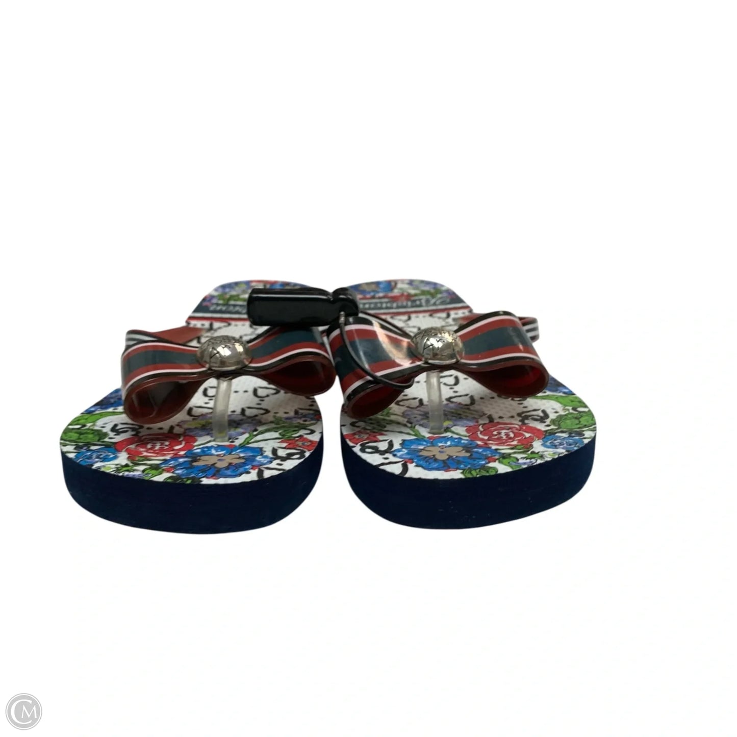Sandals Designer By Brighton In Blue & Red & White, Size: 7