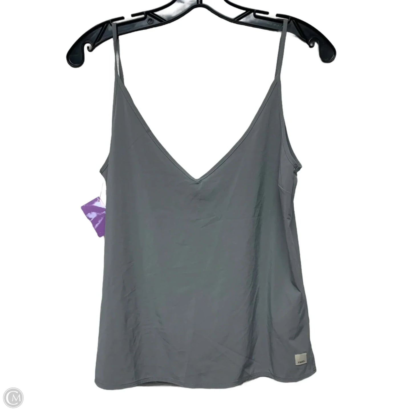 Blouse Sleeveless By Vuori In Grey, Size: Xs