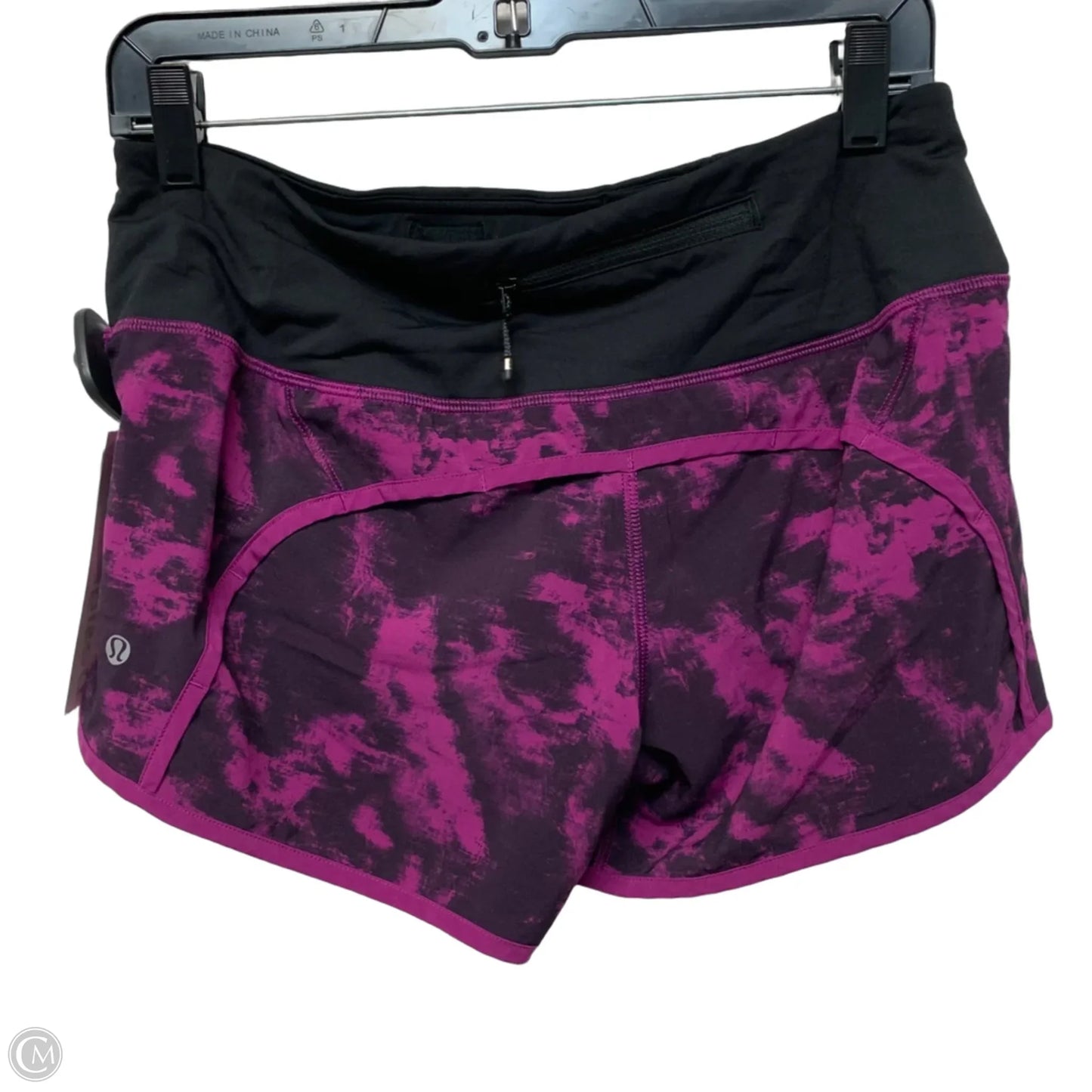 Athletic Shorts By Lululemon In Purple, Size: S