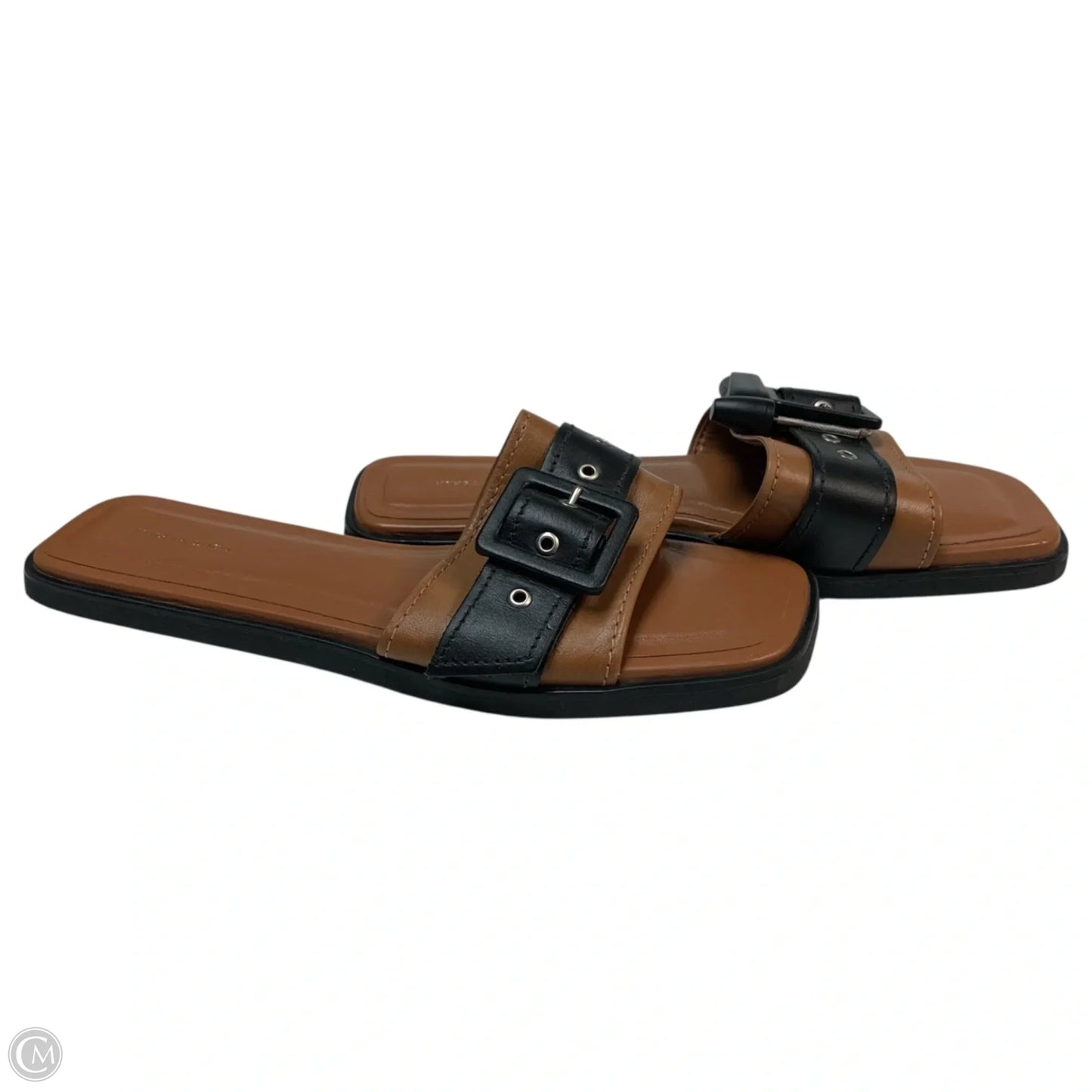 Sandals Flats By Anthropologie In Brown, Size: 7.5