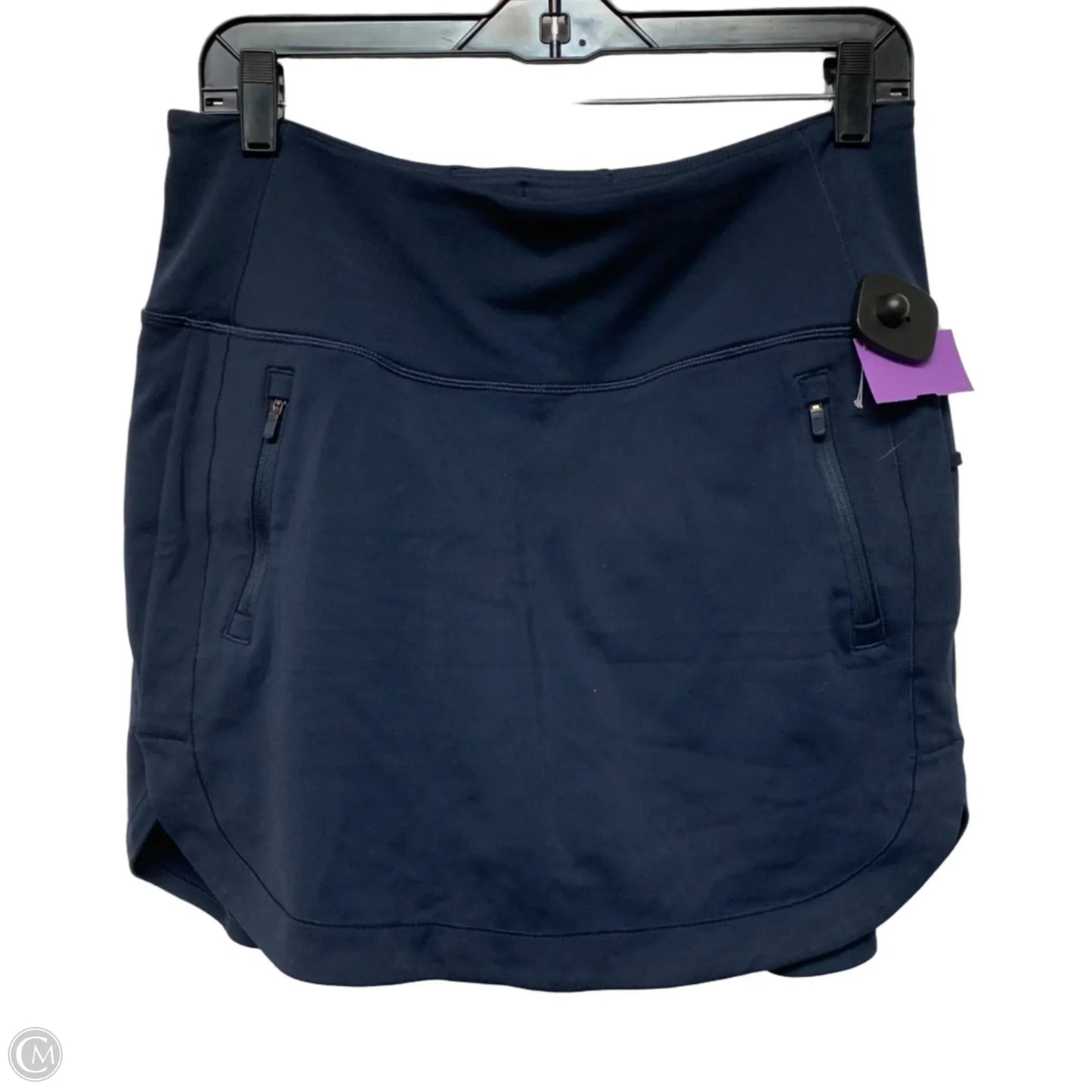 Athletic Skort By Athleta In Navy, Size: M