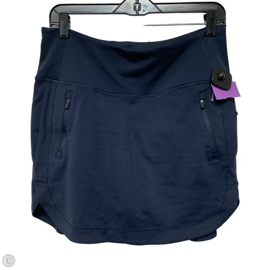 Athletic Skort By Athleta In Navy, Size: M