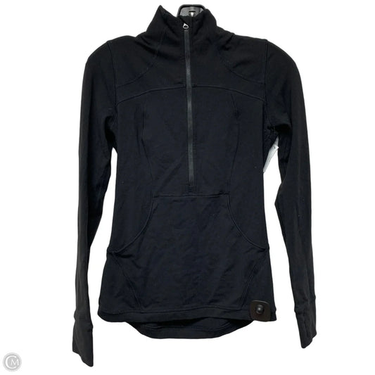 Athletic Jacket By Lululemon In Black, Size: S