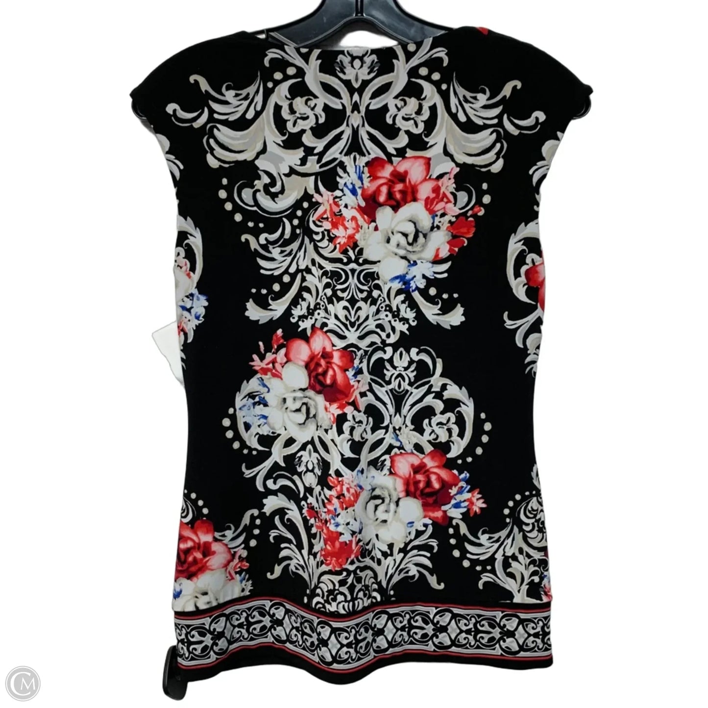 Top Sleeveless By White House Black Market In Black & White, Size: Xs