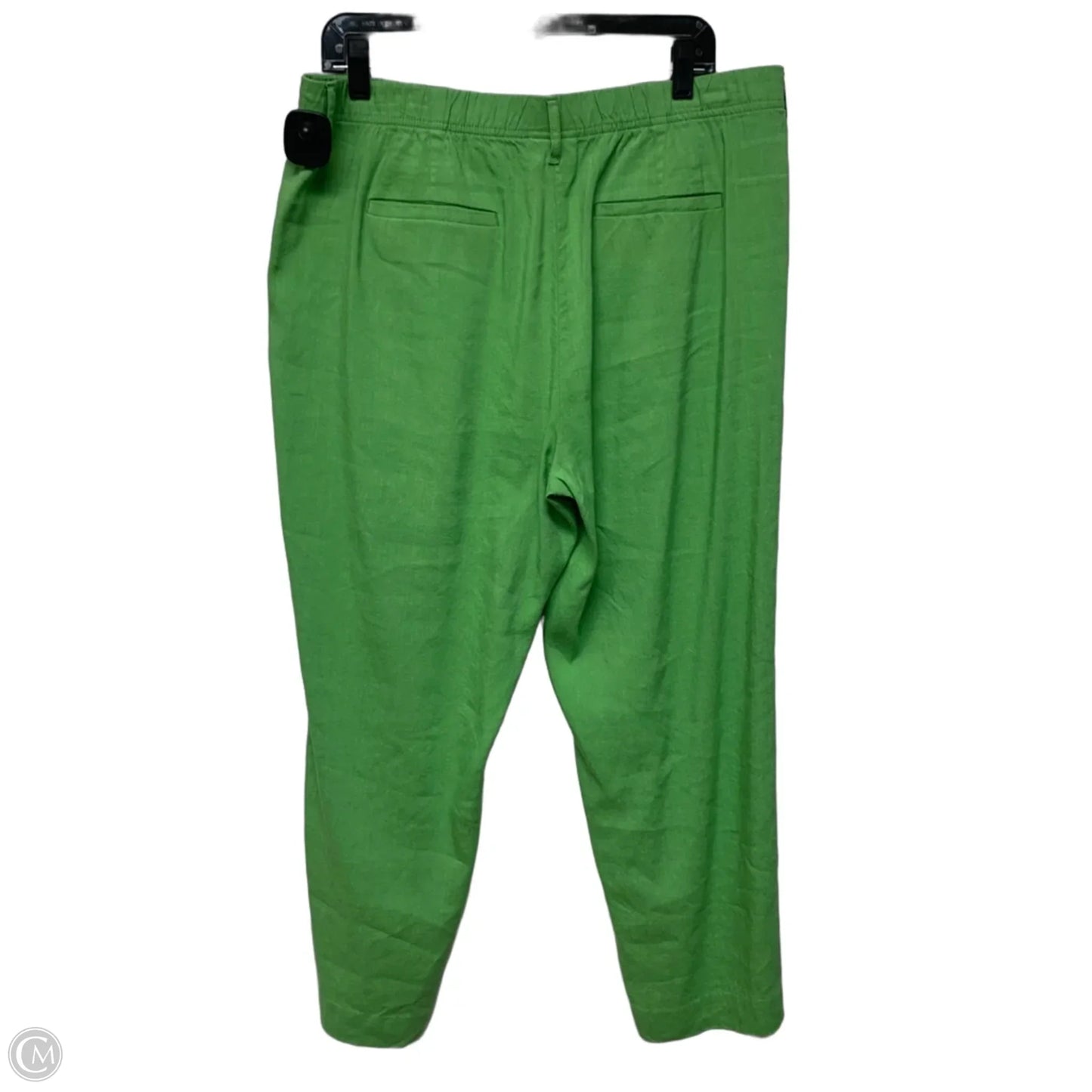 Pants Linen By J. Jill In Green, Size: L